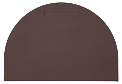 Produktbild von Schreibtischunterlage Luna 90 x 60 - Echtes Leder Dunkel Braun - Hergestellt in Italien - Eglooh