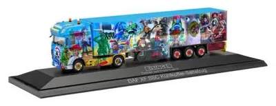 Produktbild von Herpa LKW DAF 106 XF Aerop. SSC Kühl-KSZ Eisinger 122146