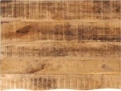 Produktbild von Möbel Tischplatte 70x60x3,8 cm Baumkante Massivholz Raues Mangoholz - Tischplatten 370403