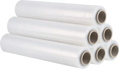 Stretchfolie 6 Rollen, transparent, 270 m x 45 cm, 17 µ