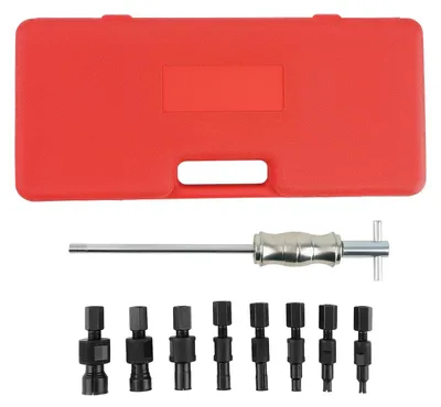 Produktbild von Innenlager Abzieher Set - Schlaghammer Werkzeug - Innenauszieher mit Spannzangen 12–14 mm 20–24 mm