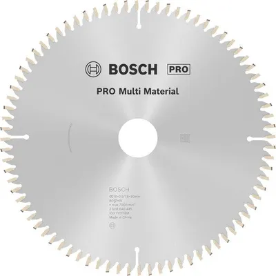 Produktbild von PRO Multi Material Kreissägeblatt, 210 x 2,5 x 30 mm