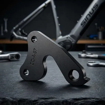 Image de XLC DO-A97 patte de dérailleur pour Sinus, Dual Drive, noir