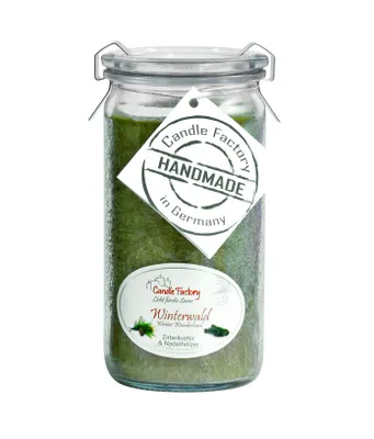 Produktbild von Candle Factory Mini Jumbo, Rund, Grün, Kiefer, 70 h, 1 Stück(e)