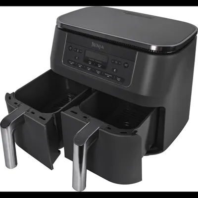 Produktbild von Ninja Dual Zone Heißluftfritteuse DZ300EU , (2.470 Watt, 2 Körbe je