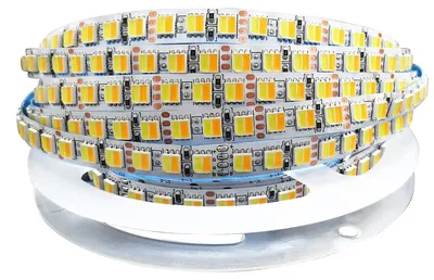 LED-Streifen CCT 5M 600 LEDs 12V kalt+warmweiß IP20