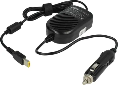 Produktbild von vhbw KFZ-Ladekabel Ersatz für Lenovo ADLX45NLC2A, ADLX45NLC3, ADLX45NLC3A, PA-1450-12 für Notebook - 12V Ladegerät Schwarz 2,25 A