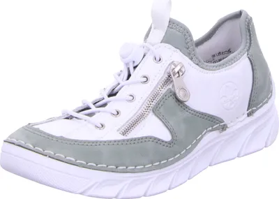 Produktbild von Rieker Damen Halbschuh 5598-36, 5598-37, 5598-38, 5598-39, 5598-40, 5598-41, 5598-42, 30316-36, 30316-37, 30316-38, 30316-39, 30316-40, 30316-41, 30316-42 RIE-55064 mint/weiss/perlmint 39