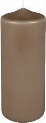 Produktbild von Premium Stumpenkerzen Flachs 200 x 80 mm, 1 Stück