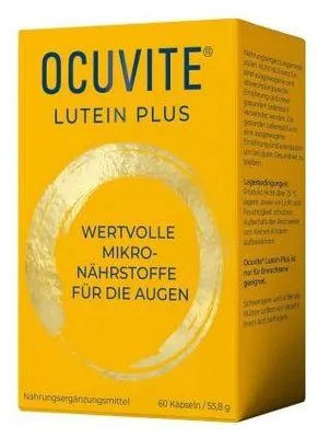 Produktbild von Ocuvite Lutein Plus Kapseln 60 St