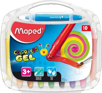 Image de MAPED M836310 Crayon à encre gel Color'Peps GEL 10 pièces en blister(S)