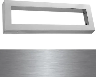 Produktbild von Wandkonsole Träger Regalhalter Waschtisch Waschbecken Edelstahl Gebürstet 400x150x30 mm WK40EGB