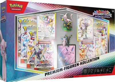 Produktbild von Pokemon Prismatische Entwicklungen Premium Figuren Kollektion Deutsch
