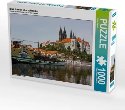 Produktbild von Calvendo Blick über die Elbe auf Meißen 1000 Teile Puzzle quer 640x480mm, Seifert Birgit; 7389184