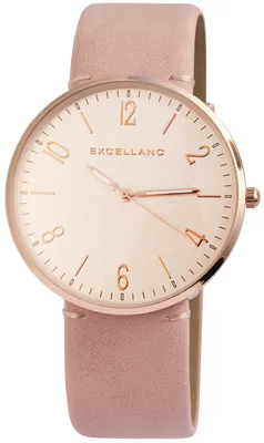 A close-up, studio shot of a women's wristwatch.