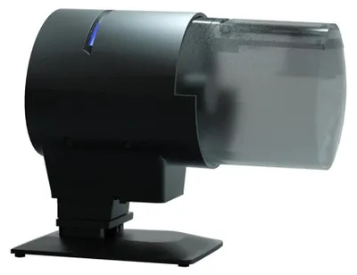 Produktbild von Automatischer Aquarium Futterautomat - 200 ml Fischfutter Spender - LCD Timer Display - Programmierbar - Drehbare Basis - Batteriebetrieben