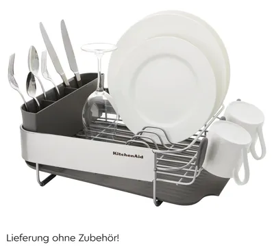 Image de KitchenAid Egouttoir à vaisselle Compact - Charbon de bois gris