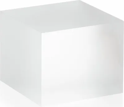 Produktbild von Acrylblock satiniert (50 x 50 x 40 mm)