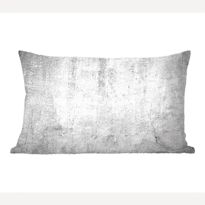 Produktbild von MuchoWow® Zierkissen Sofakissen Wohnzimmer Dekokissen 50x30 cm Beton - Grau - Gemustert - Vintage - Industriell - Wohnzimmerdekoration - Polster mit Photo