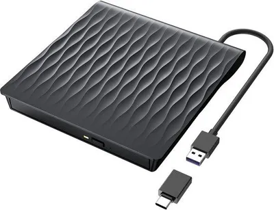 Obrázek produktu pro Externí vypalovačka DVD s rozhraním USB 3.0 typu C, černá
