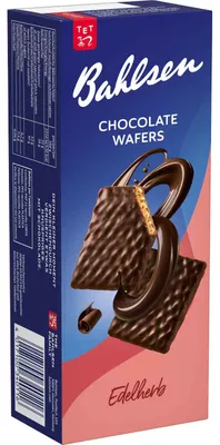 Produktbild von Bahlsen Chocolate Wafers Edelherb 97g
