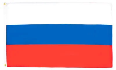 Russland-Flagge 150x90 cm, Polyester, mit 2 Metallösen