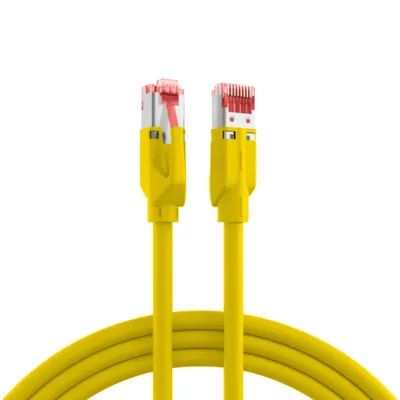 Obrázok produktu pre Patch kábel RJ45 Cat.6A S/FTP LSZH -- Draka UC900 TM21 gelb 0.25m