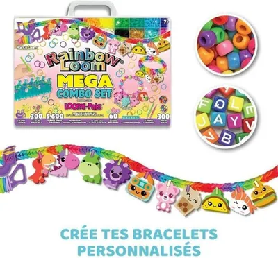 Produktbild von Rainbow Loom® Mega Combo-Loomi Pals