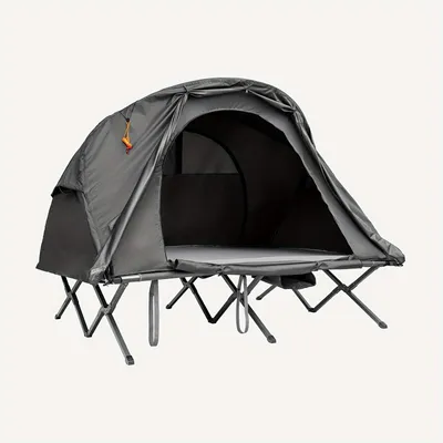 Produktbild von Zelt – Campingzelt – Kuppelzelt – Campingausrüstung – Für 2 Personen – Erhöhte Campingliege