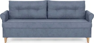 Produktbild von 3-Sitzer-Sofa mit Schlaffunktion ELITE - Marineblau