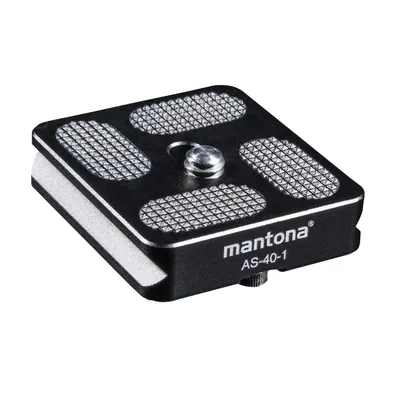 Produktbild von Mantona Schnellwechselplatte "Arca Swiss", 40 mm schwarz