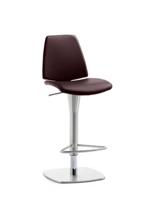Produktbild von Mayer Sitzmöbel Bar- und Tresenhocker Echtleder braun 1274