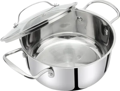Produktbild von Bratentopf mit Deckel Radiant Silver 24 cm neuetischkultur