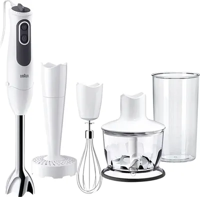 Produktbild von Braun Multiquick 3 MQ 3137 Sauce+ - Handmixer - 750 W - Weiß/Grau