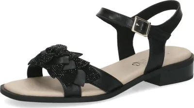 Produktbild von CAPRICE Damen Sandalette 9-28203-46 Schwarz G-weite Sandale Mit Absatz, Black Co