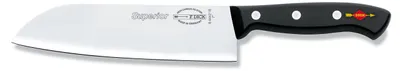 Santoku-Küchenmesser, 18 cm Klinge, X55CrMo14-Stahl, rostfrei