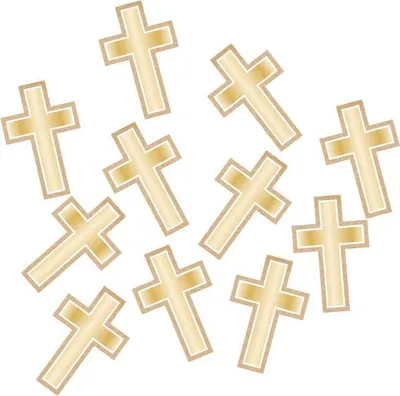 Produktbild von Goldenes Kreuz Streudeko 10g