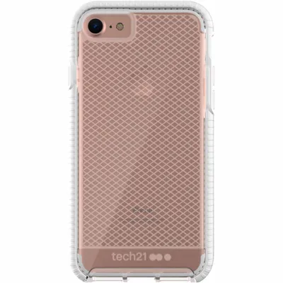 Obrázok produktu pre Tech21 Evo Check, Ochranný obal, Apple, iPhone 7, 11,9 cm (4.7"), Priehľadná, Biela
