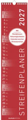 Produktbild von Streifenplaner ROT 2027