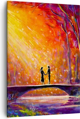 Produktbild von Bild auf Leinwand - Leinwandbild - Einteilig - Wald Baum Natur - 50x70cm - Wand Bild - Wanddeko - Wandbilder - Leinwanddruck - Kunstdruck - Wanddekoration - Leinwand bilder - Wandbild - PA50x70-3965