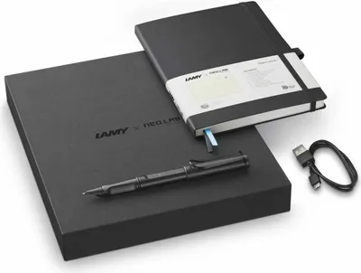 Produktbild von LAMY Safari All Black NCode Set (Pen + digital paper notebook)