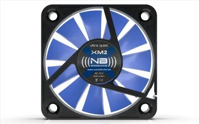 Produktbild von Noiseblocker BlackSilentFan XM2 40x40x10 (Schwarz) (XM2)