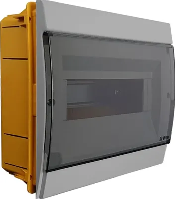 Produktbild von Unterputz Verteilerkasten IP40 8/10 Module grau 970.08 M-L 0926