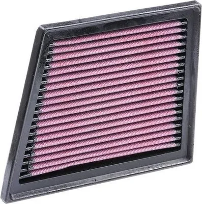 Produktbild von K&N 33-2955 Hochleistungsluftfilter für FORD Fiesta Mk6 Schrägheck (JA8, JR8) Langzeitfilter Quadratisch