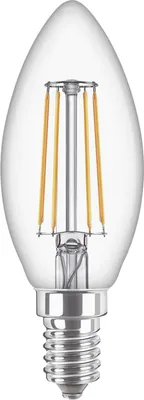 Zdjęcie produktu dla Philips 34726700, 4,3 W, 40 W, E14, 470 lm, 15000 h, Ciepłe białe