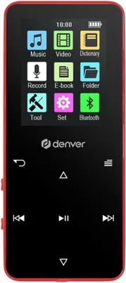 Obrázek produktu pro Denver MP-1830R Čtečka knih-Hudební přehrávač Red