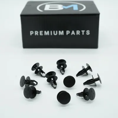 Obrázok produktu pre 10 kusov klipov na upevnenie, vhodné pre Renault Clio, Megane, Dacia, Nissan, Opel, priemer 8 mm, OEM 054000001R
