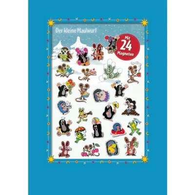 Produktbild von Magnet-Adventskalender "Der kleine Maulwurf"