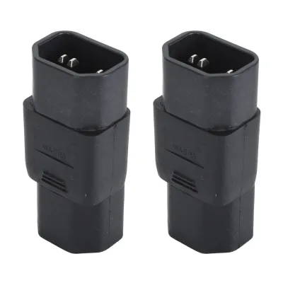 Zdjęcie produktu dla Adapter zasilania IEC320 C14 do IEC320 C21 Adapter zasilania IEC320 C14 do C21 Konwerter IEC320 C14 do C21 Adapter zasilania IEC320 C14 do C21 Adapter PDU IEC320 C14 do C21