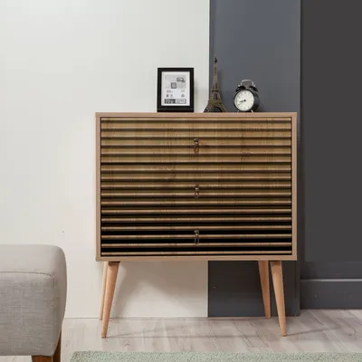 Obrázok produktu pre Skye Decor, Komoda - Troy 220 (dub sonoma)